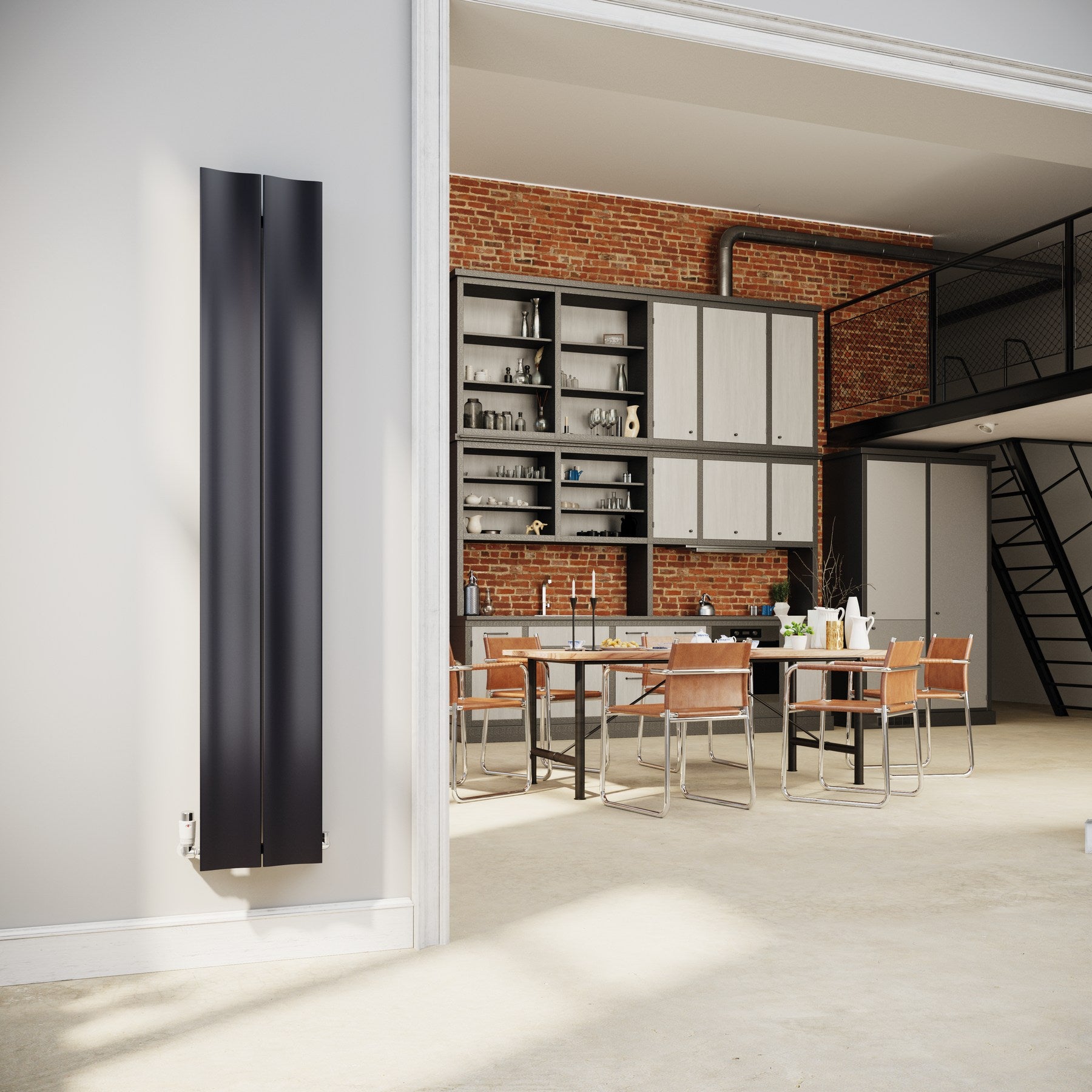 Ruvo Aluminium Vertical Radiator