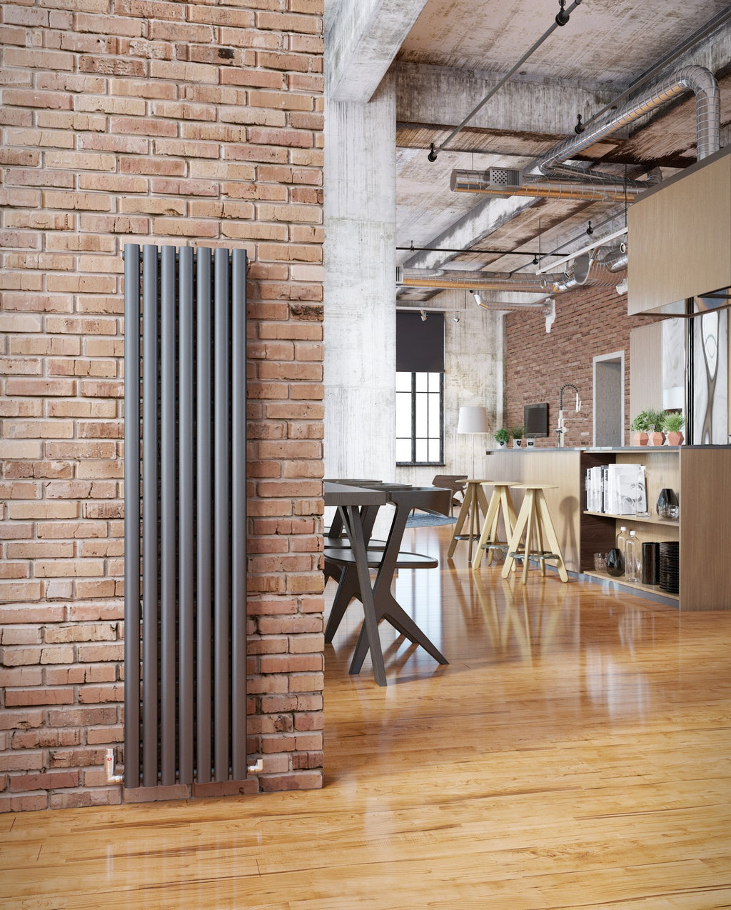 Cove Mild Steel Vertical Radiator