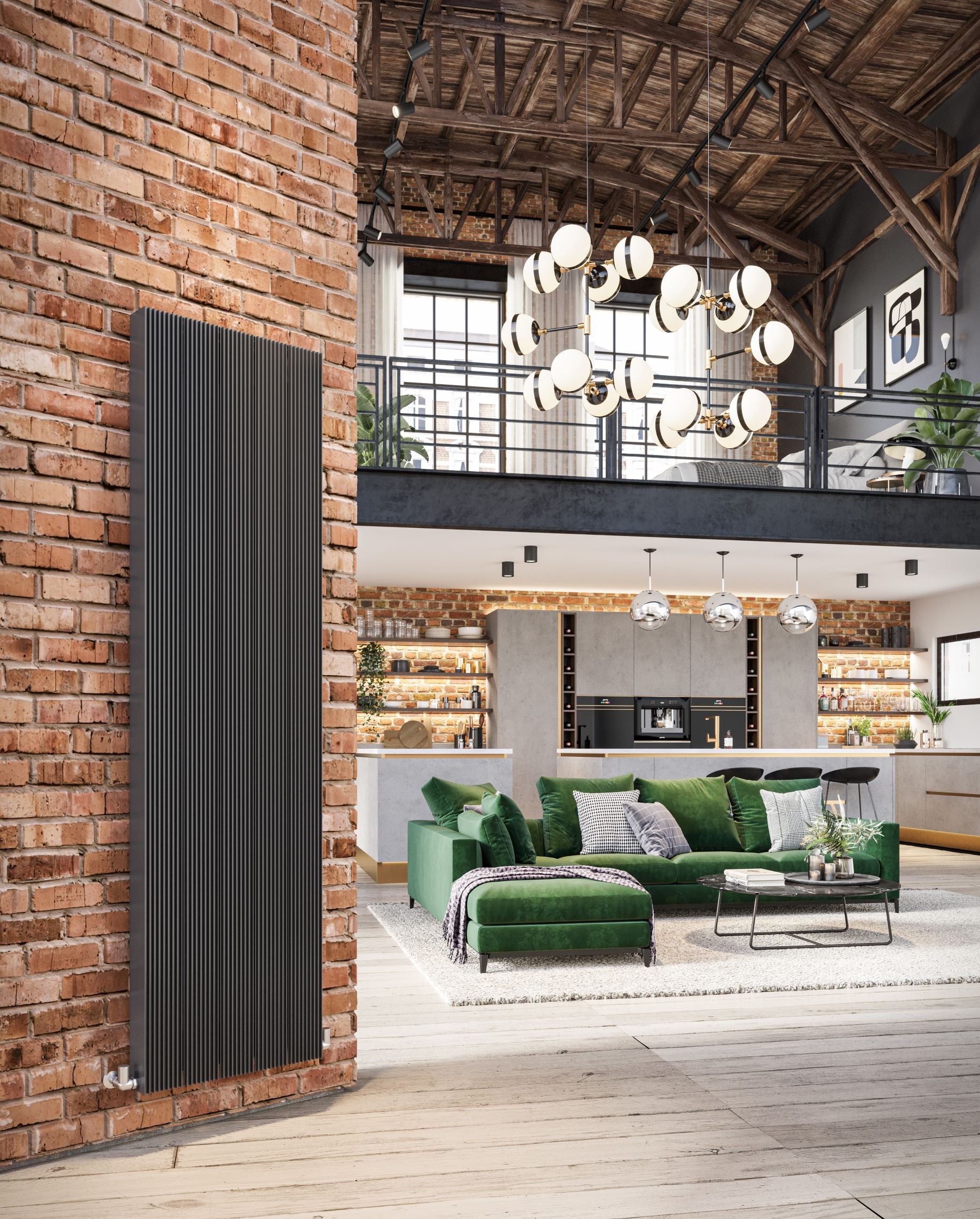 Galena Vertical Aluminium Radiator