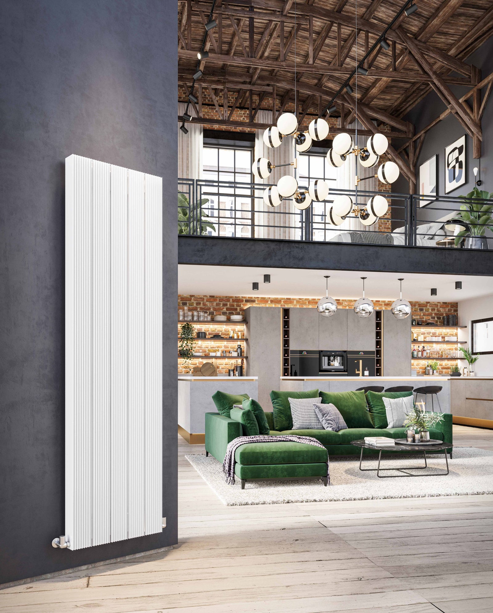 Galena Vertical Aluminium Radiator