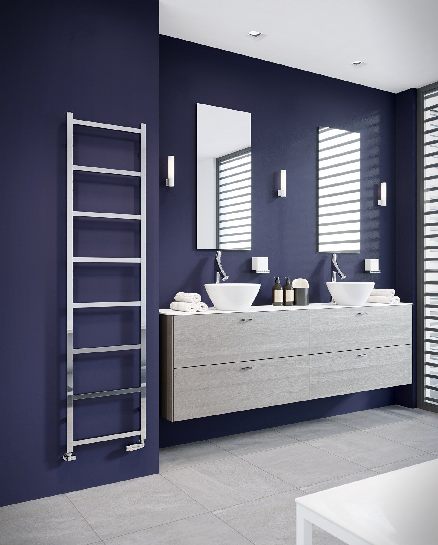 Liana Stainless Steel Towel Rail