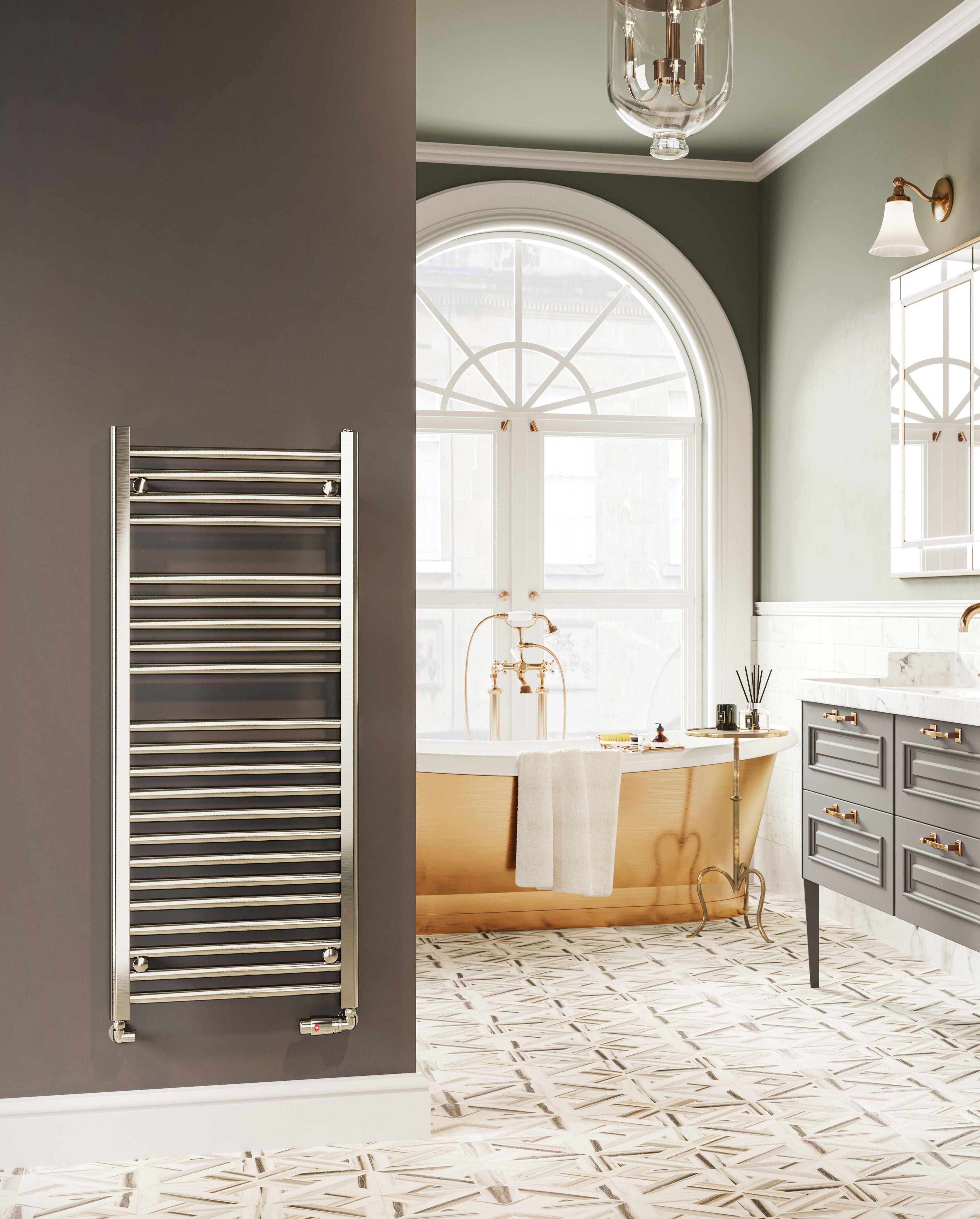 Metro Steel Towel Rail