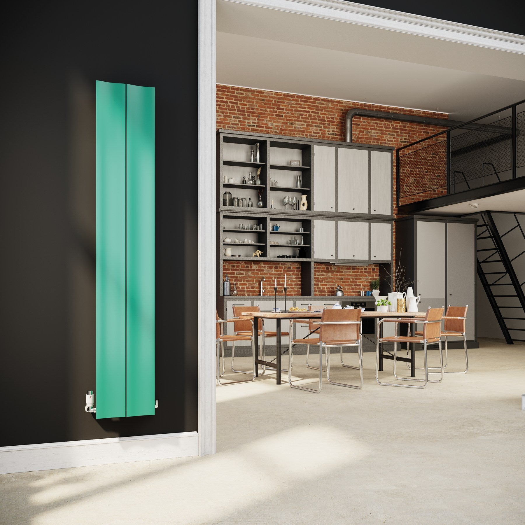 Ruvo Aluminium Vertical Radiator