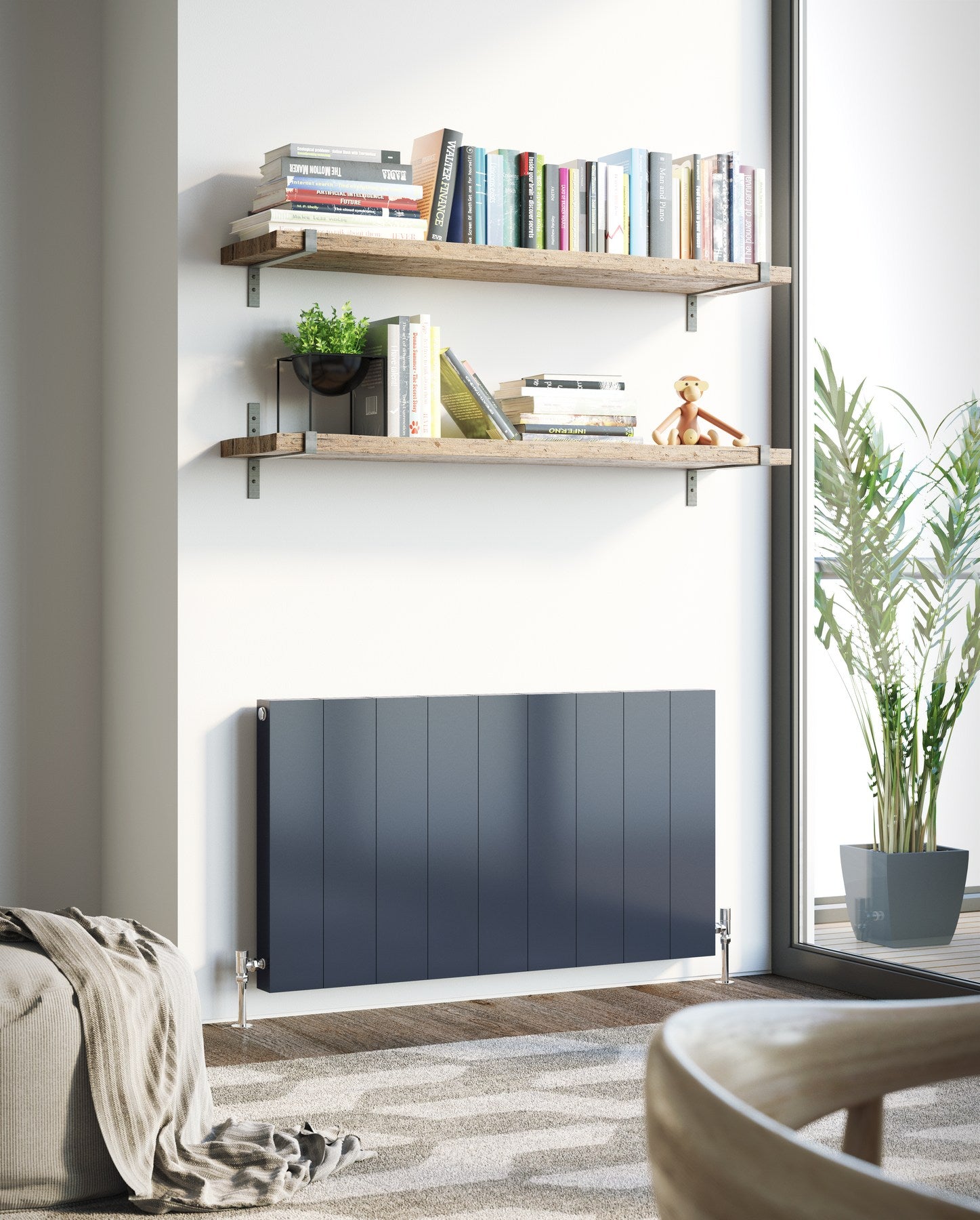 Vela Aluminium Horizontal Radiator