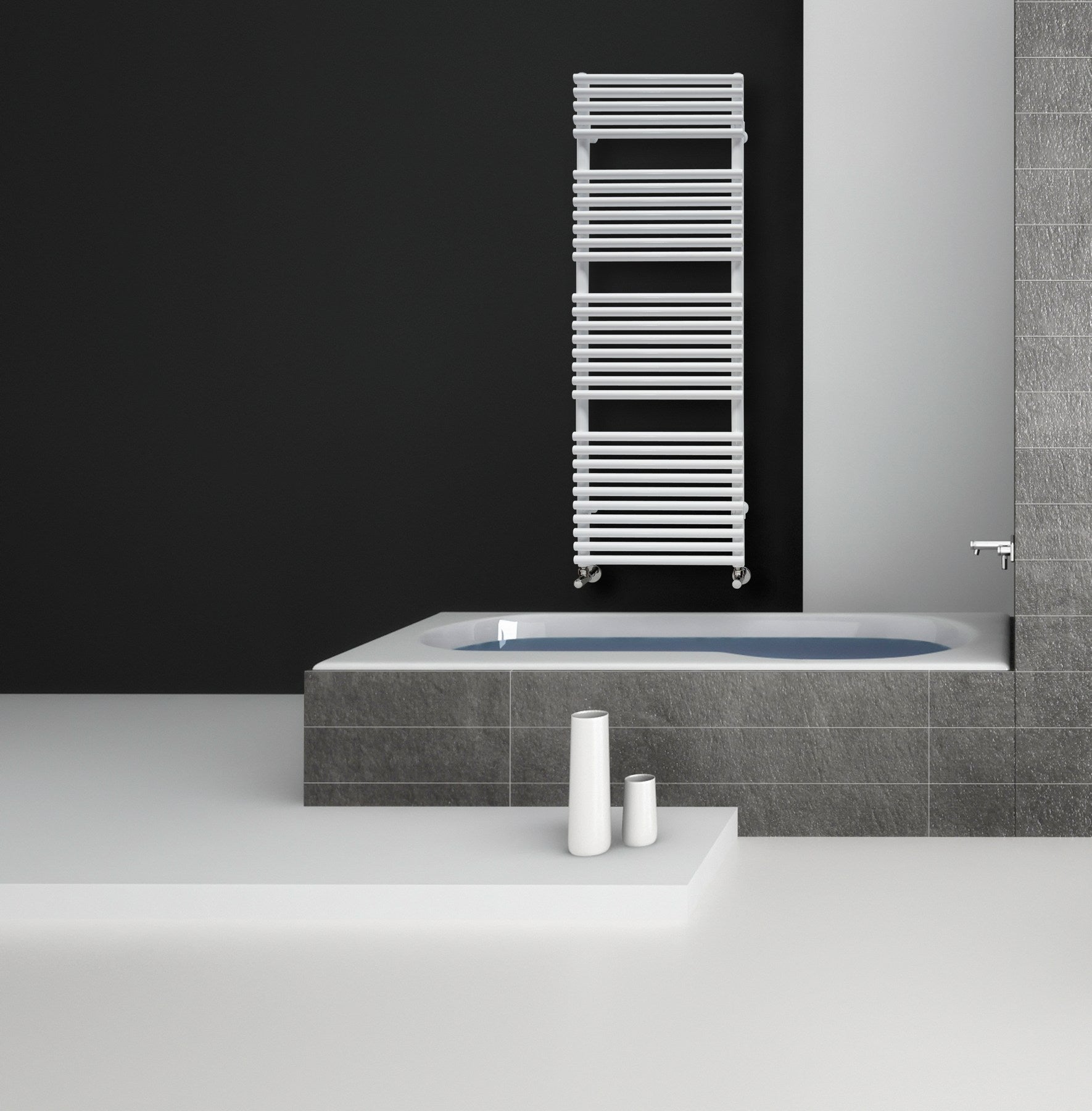 Vulcano Steel Towel Rail