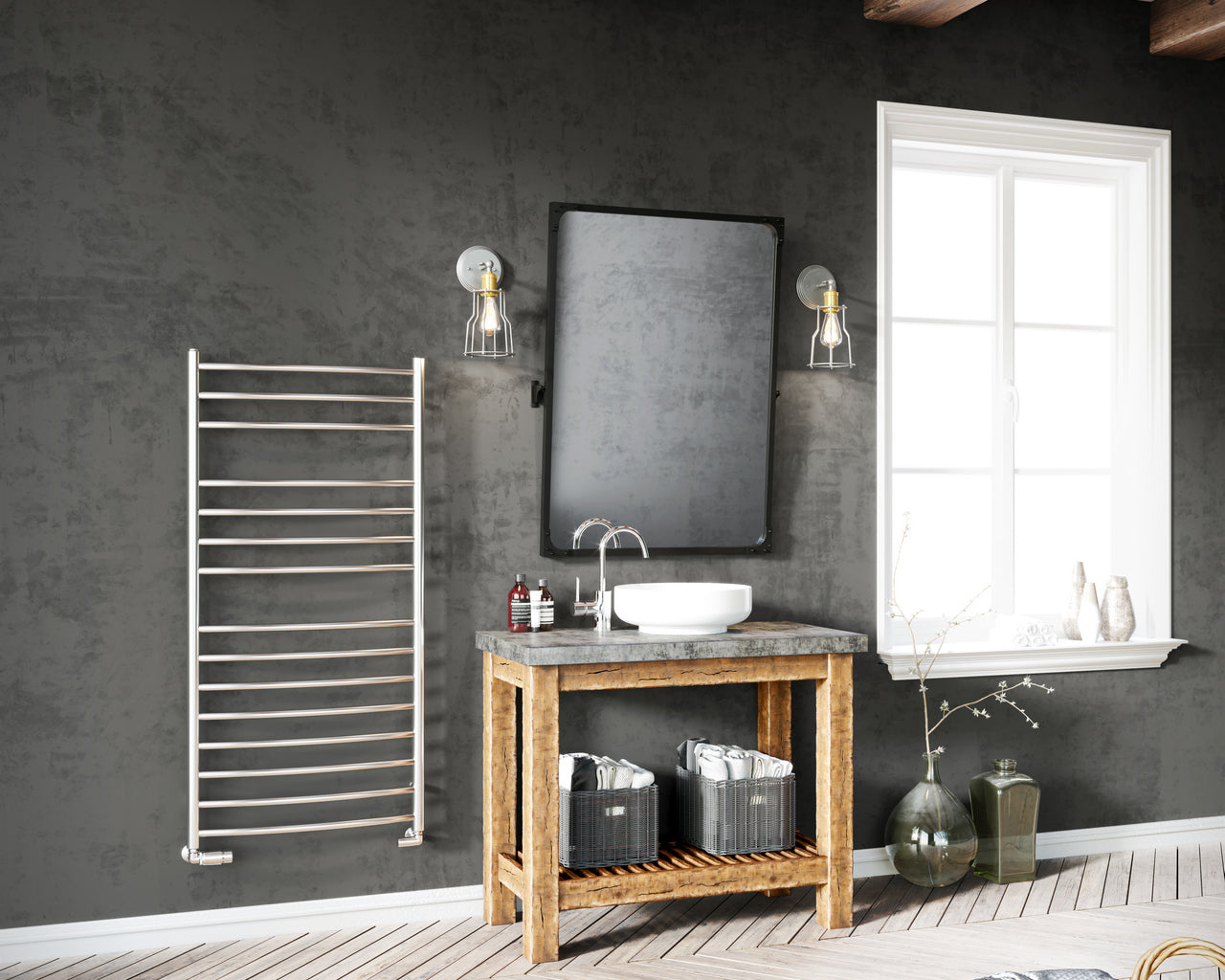 Zante Stainless Steel Towel Rail